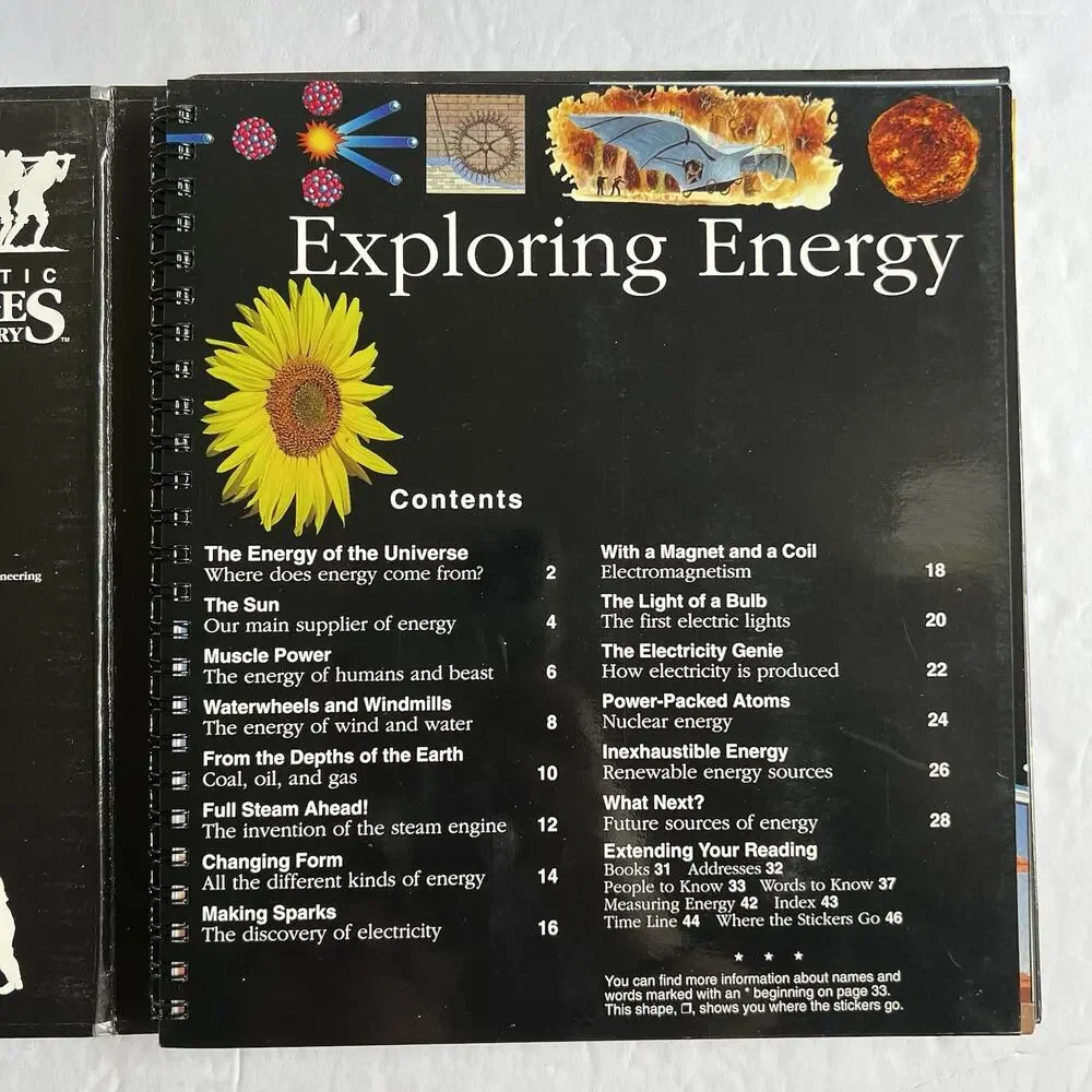Exploring Energy Scholastic Voyages of Discovery Hardcover Spiral Bound